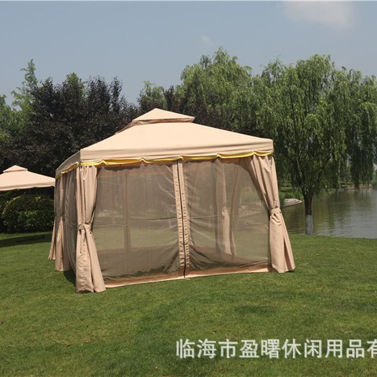 Римская палатка открытая беседка Коммерческая палатка сад вилла двор Тент Открытый Автомобиль навес свадьба