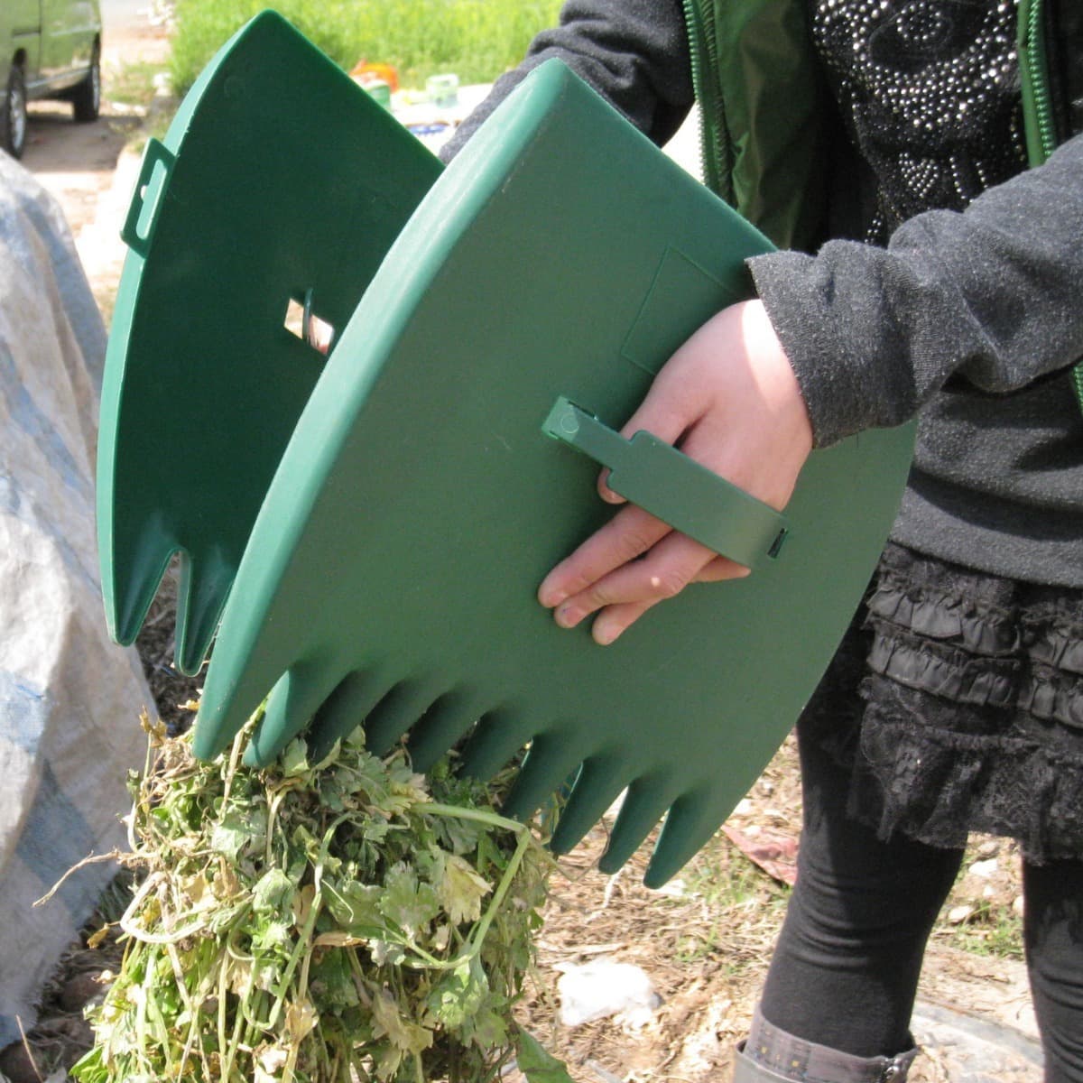 Метельщик листьев клип грабли трава Лиственные листья клип грабли внешней торговли экспорт садовый инвентарь экспортируется...