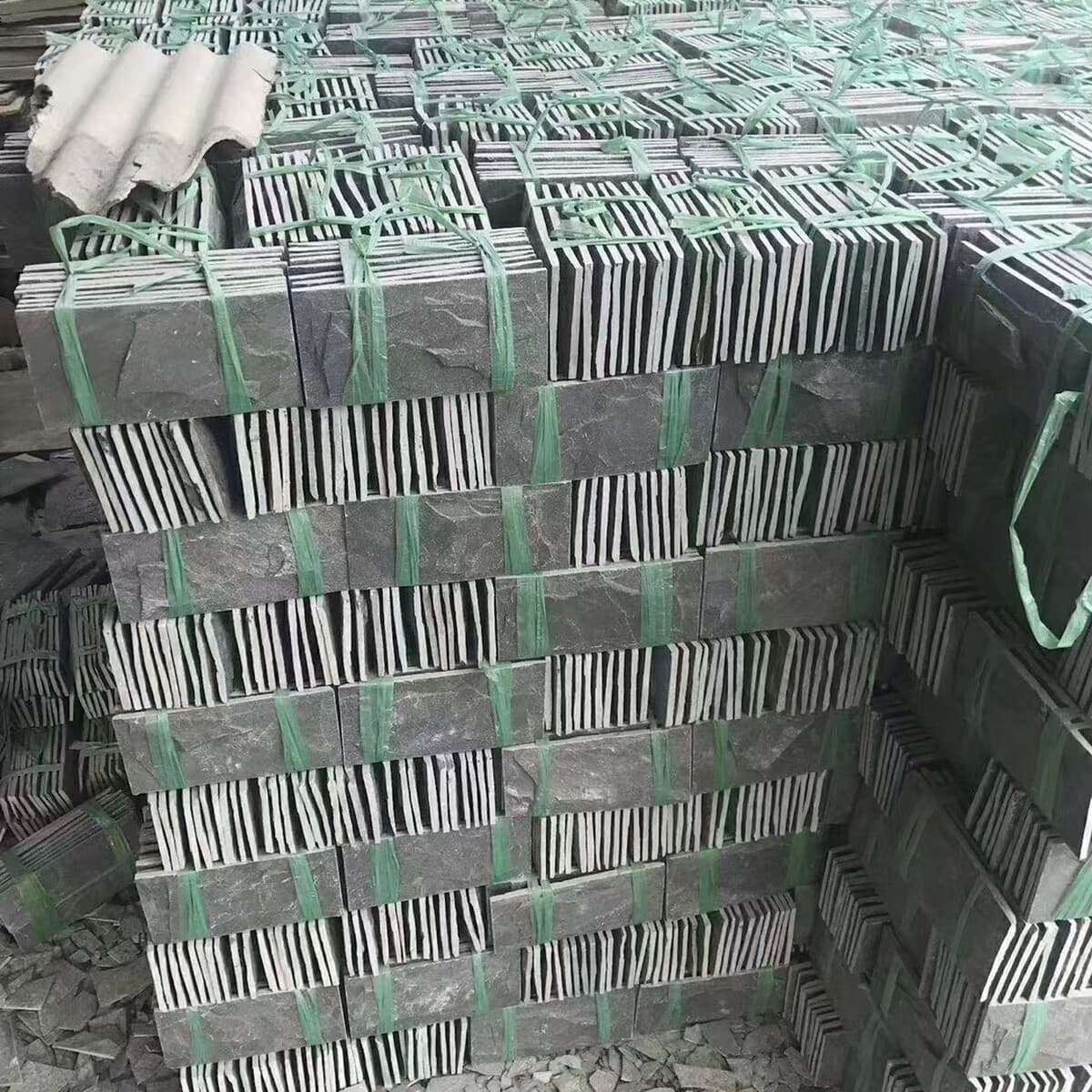 Каменные плиты для стен вилл, декоративные каменные плиты, плитка для наружных стен, плиты из голубого камня, низкая цена в...