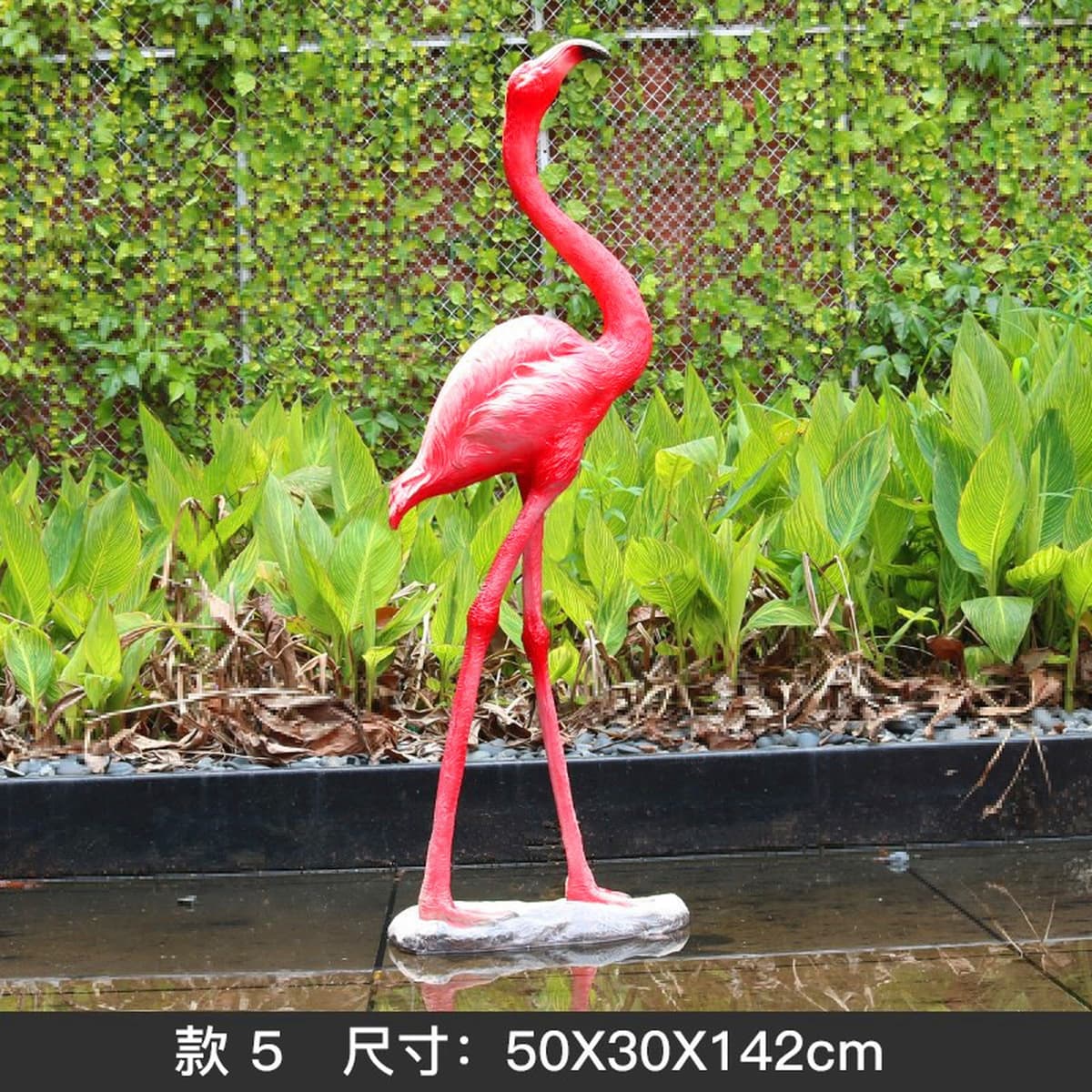 Открытый сад Вилла внутренний дворик бассейн FRP имитация скульптуры фламинго украшения свадебный реквизит украшения подарок