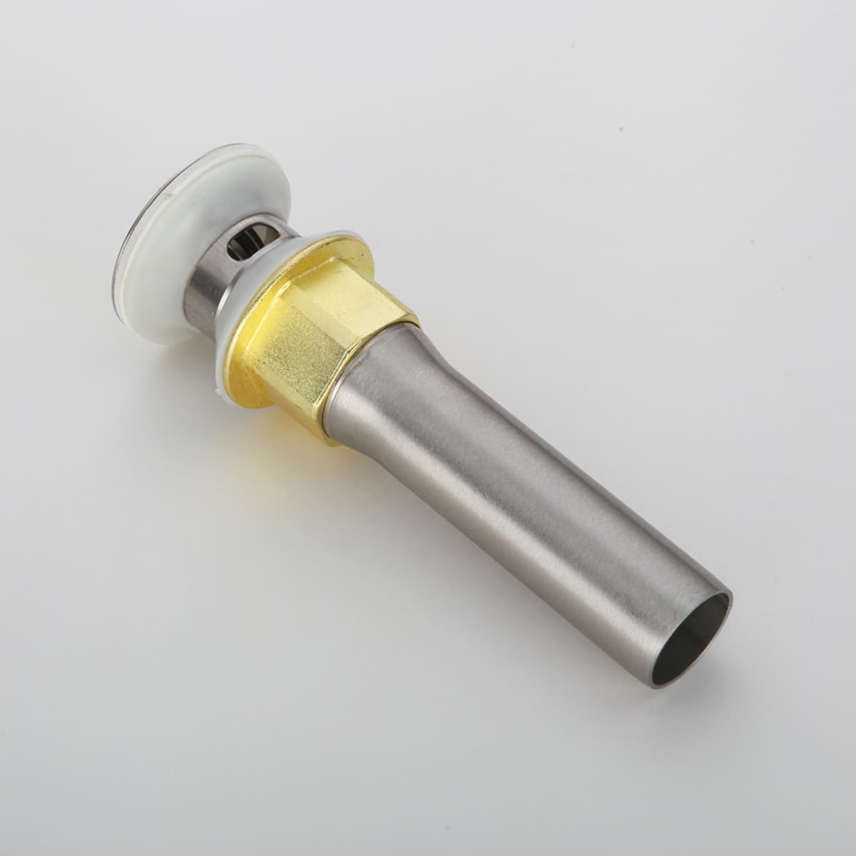 Слив для умывальника, слив для раковины, откидной слив из нержавеющей стали с отверстиями или без них, сливная труба.