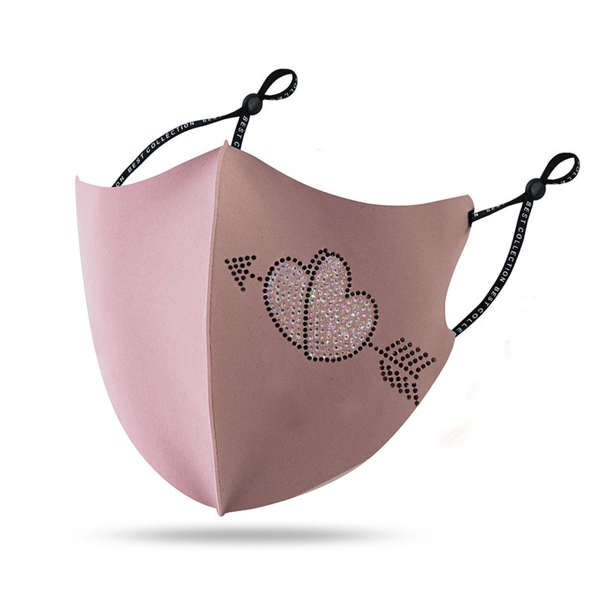 Алмазная маска Стрела Купидона Мягкая и удобная маска из ледяного шелка с воздушным слоем 3D стерео маска Женская Красивая...