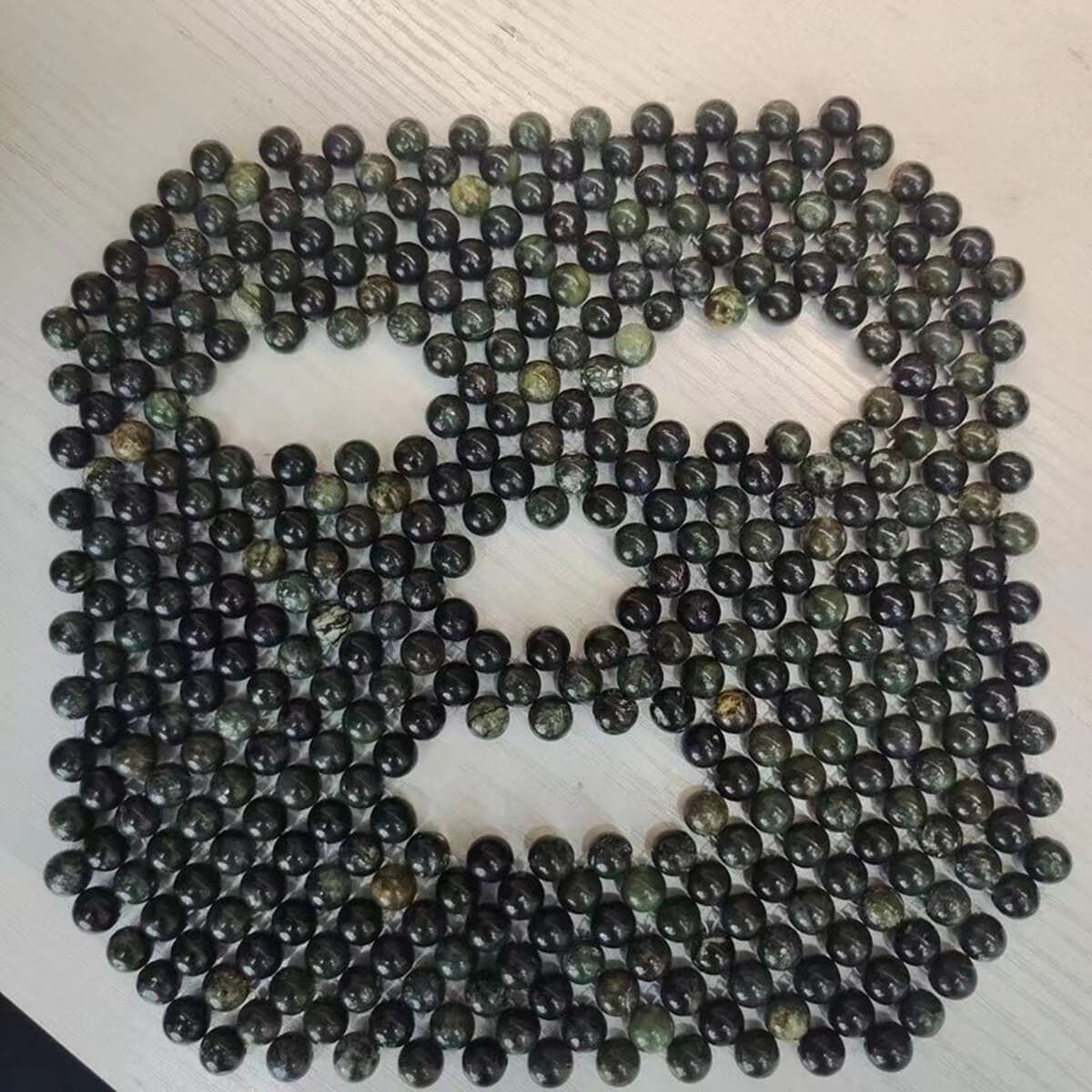 ТГц маска для лица скользящая лед тающий энергетический камень Medicine King Stone ручной работы укрепляющая кожу светлое...