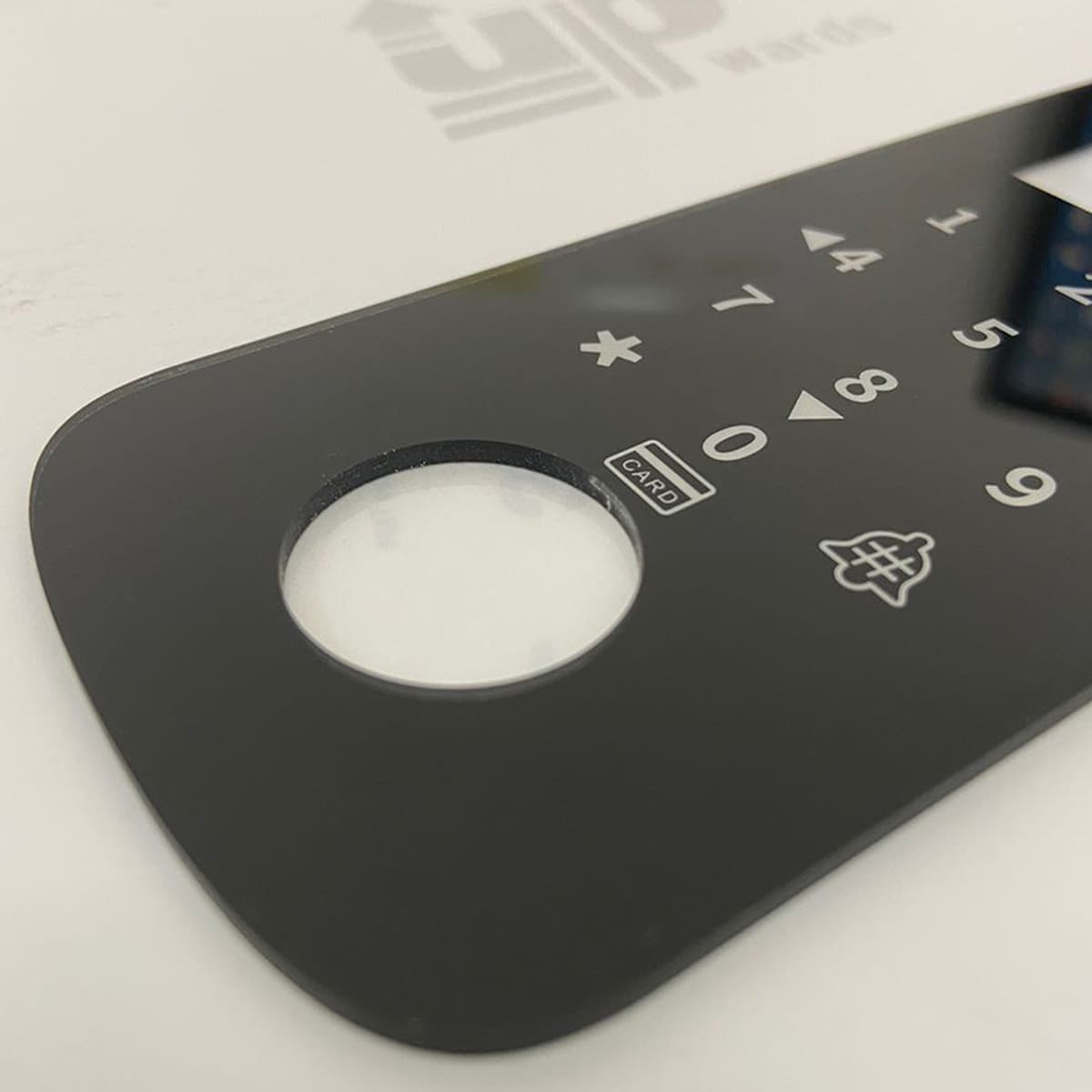 Подгонянная панель управления дисплея касания медицинского оборудования здоровья ПК акриловая ПММА продукции оптически...