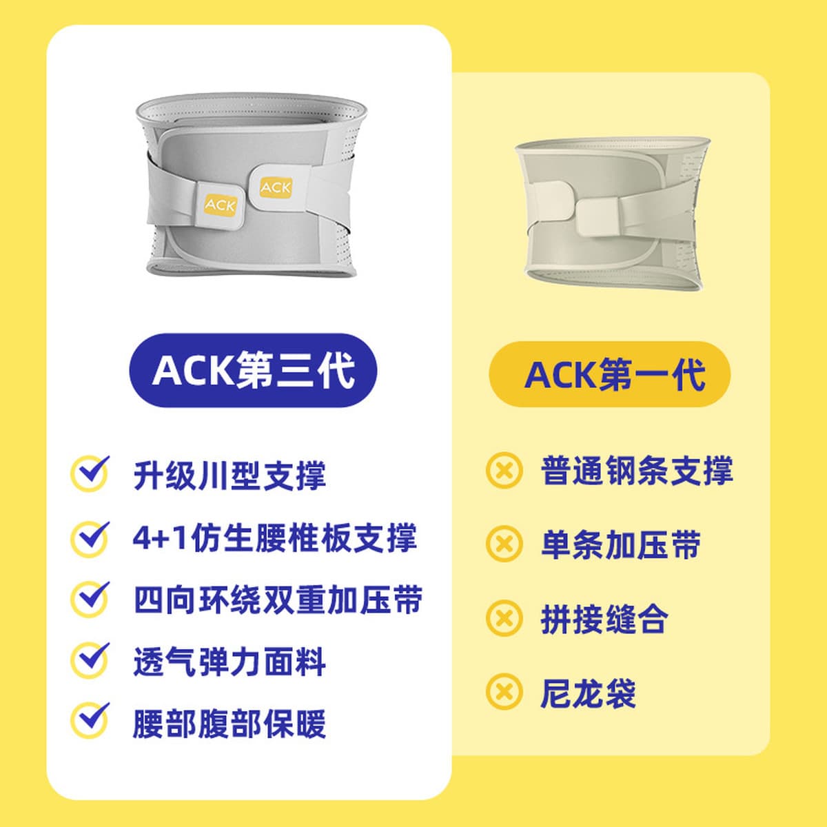 День отца подарок ACK пояс талии пояс пояс дышащий теплый пояс поясничный диск для защиты талии