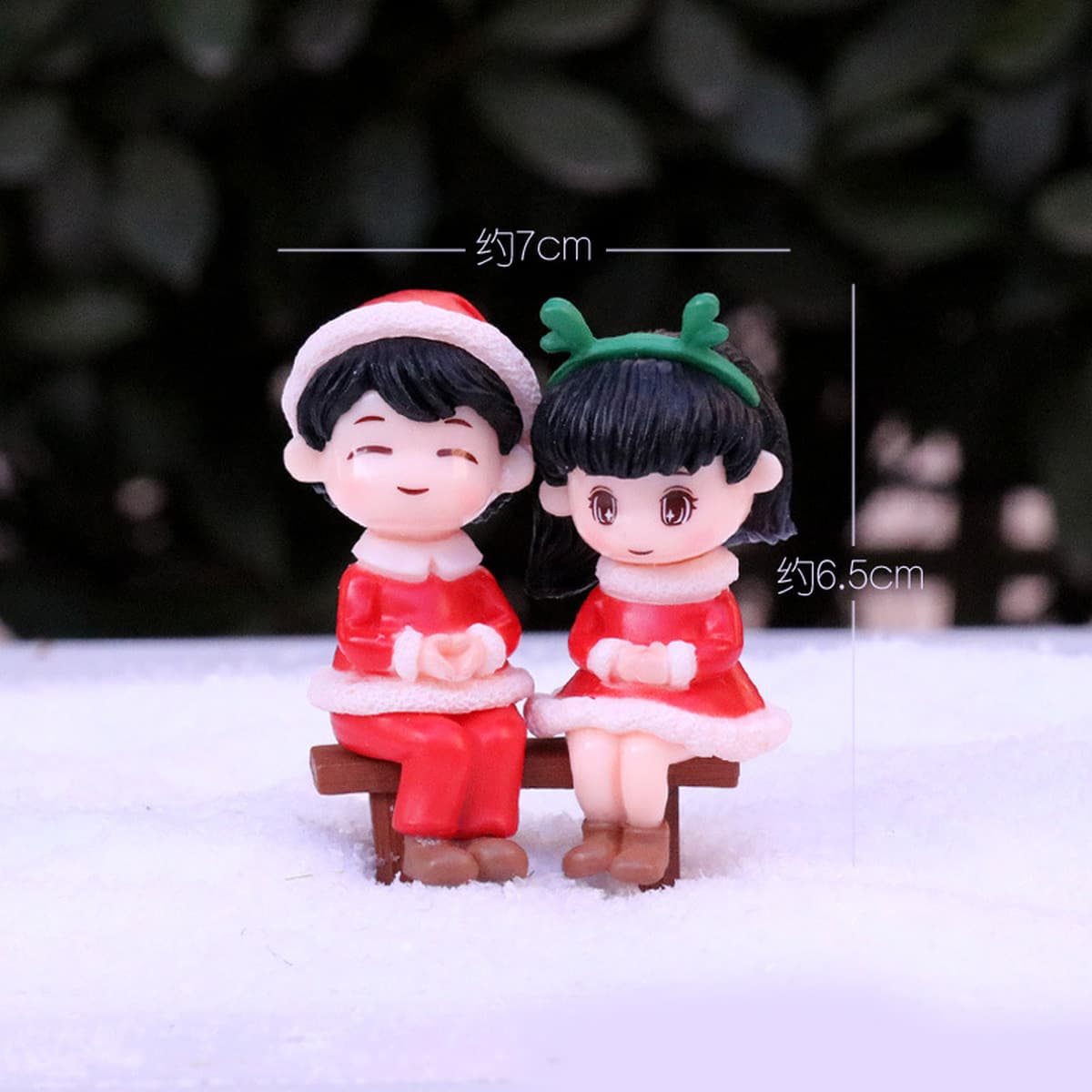 Трансграничная оптовая мультяшная пара кукольных моделей украшение компьютерного дисплея День Святого Валентина торт...