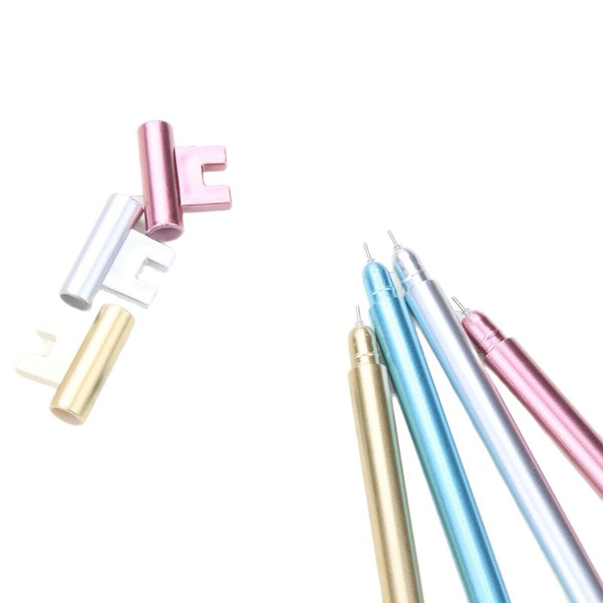 Креативная стильная искусственная ретро форма ключа, нейтральная текстура ручки, студенческие принадлежности, ручка для...