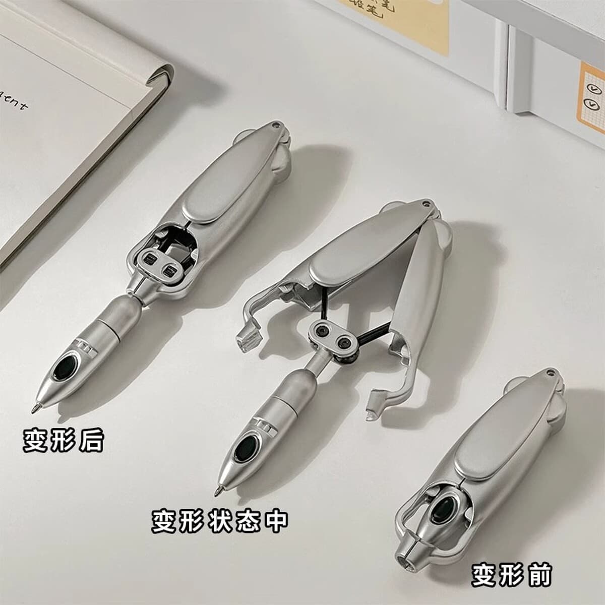 Черная технология Чистая красная деформационная ручка декомпрессионная Автоматическая забавная канцелярская принадлежность...