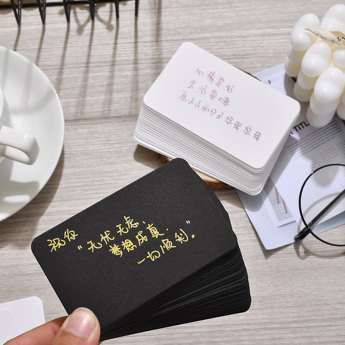 Креативная пустая открытка Открытка diy белый картон граффити маленькая закладок открытка