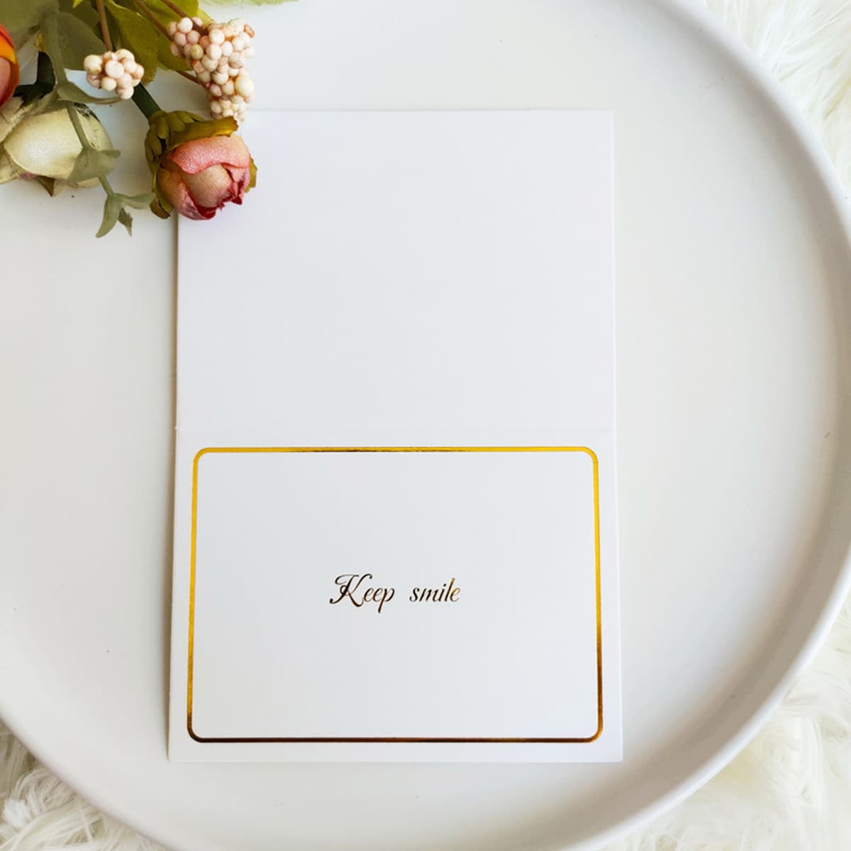 Спотовая бронзовые поздравительные открытки на Новый год День Святого Валентина поздравления с днем рождения