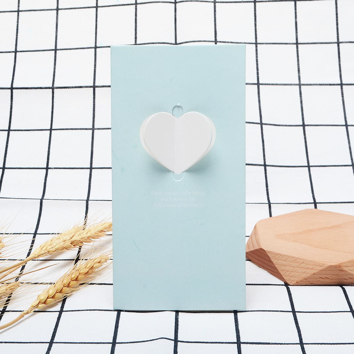 Южная Корея канцелярские товары творческие Крылья Любовь открытка сообщение Новый год Рождество благословение День Святого...