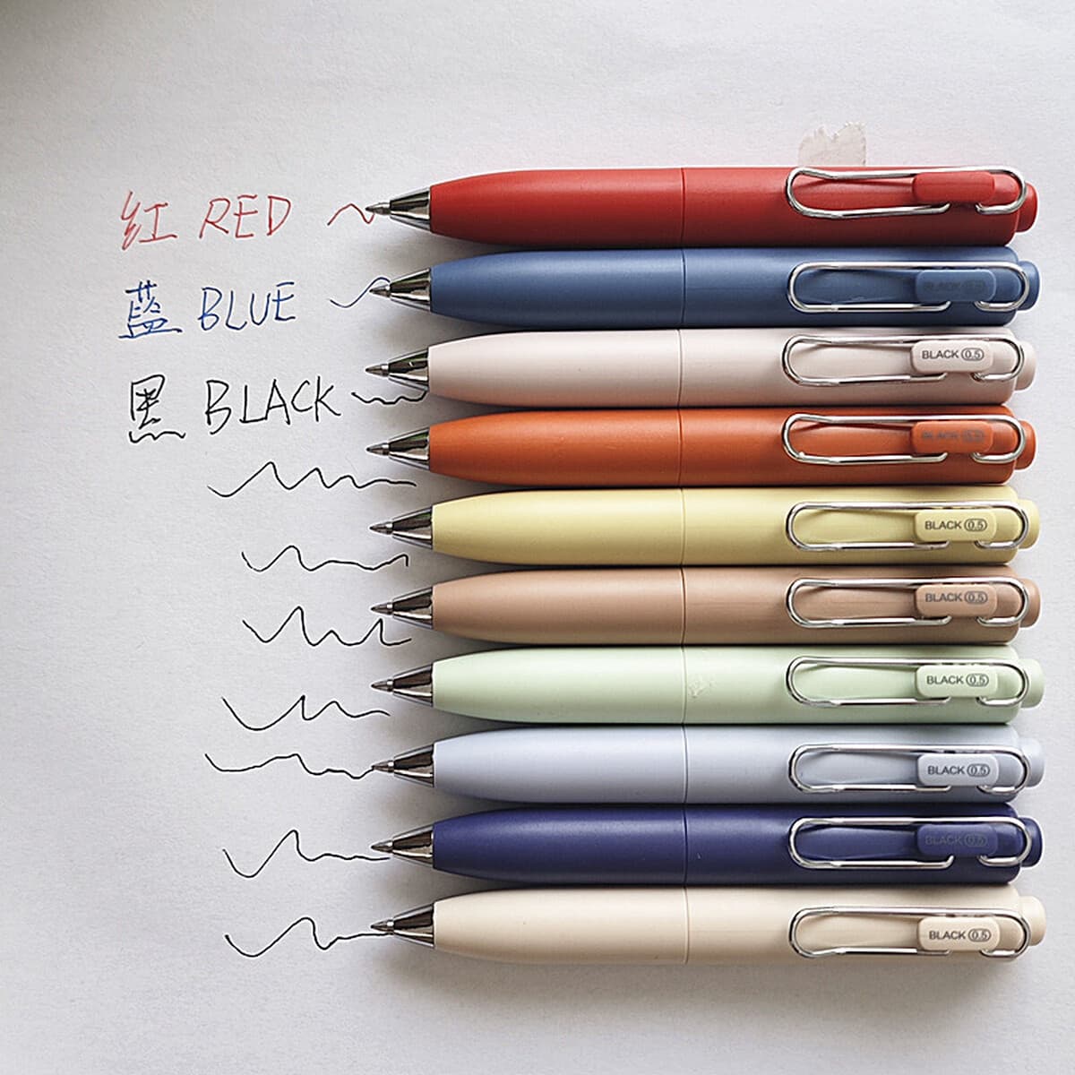 Мини-толстая толстая быстрая сушеная нейтраальная ручка маленькая толстая сердцевина карманная ручка с высоким значением...