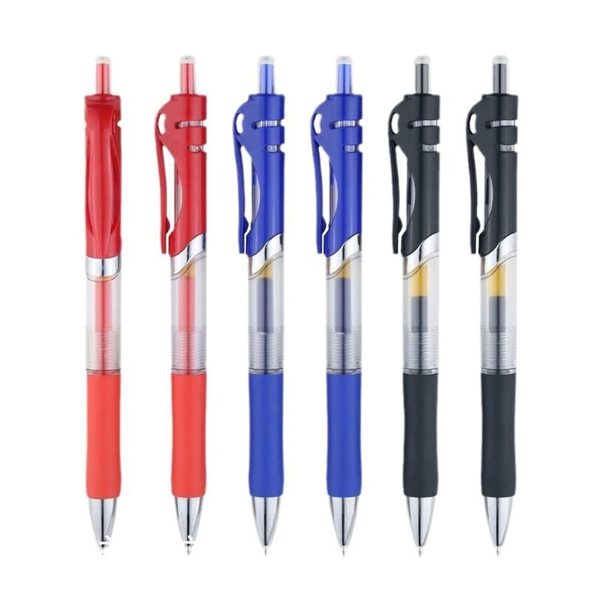 K35 Нажмите на гель-ручку, чтобы быстро высушить подпись ручка красная ручка черная кисть