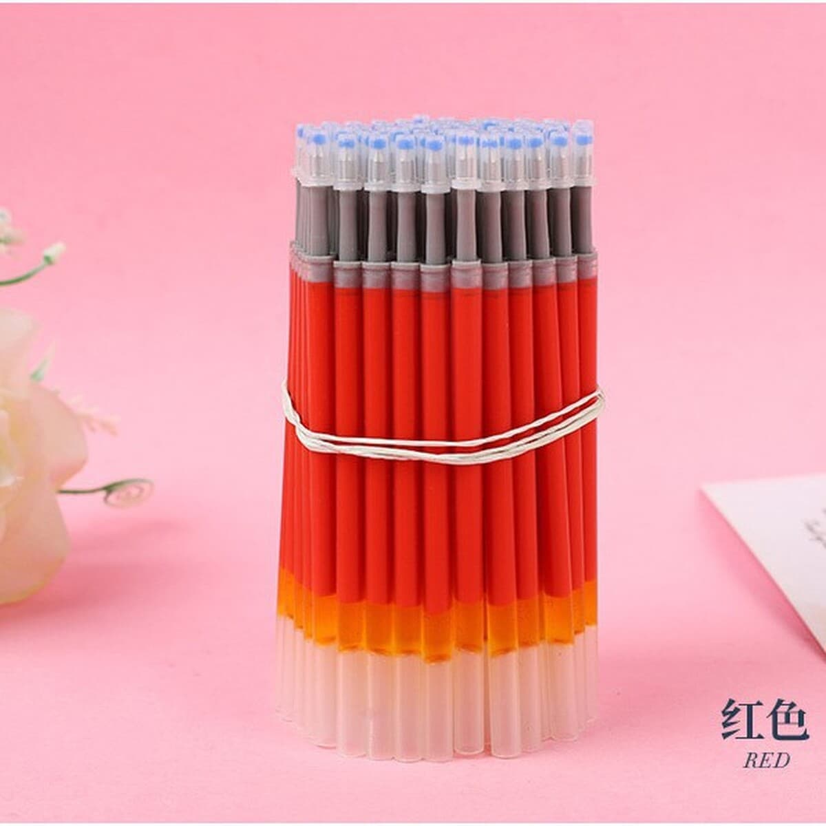 Нажмите на гелевую ручку K35, чтобы подписать ручку для экзамена