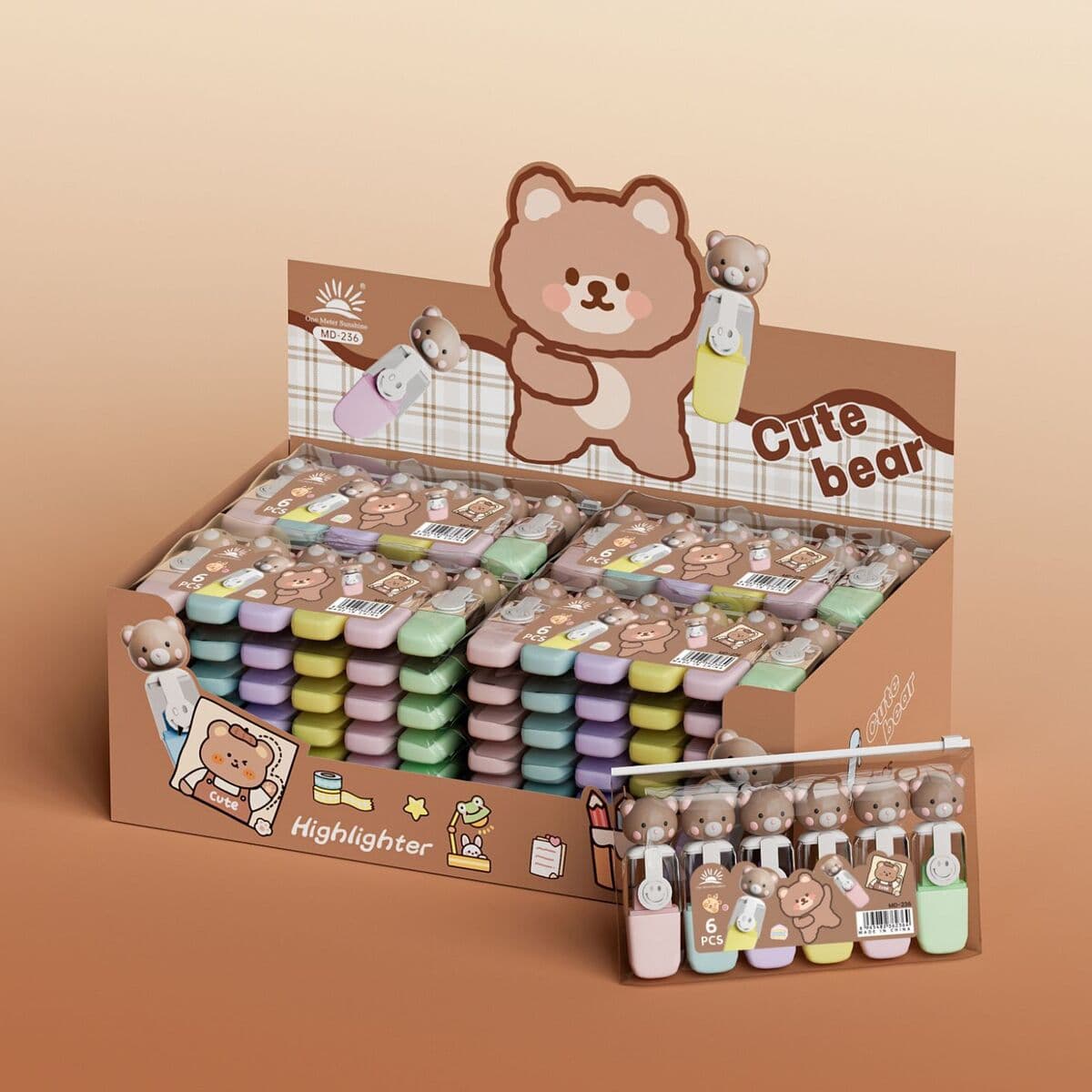 Новая мини-милая ручка в стиле Marvel 6 видов цветов костюм красивый и красивый рисунок, ключевые заметки, цветная ручка для...