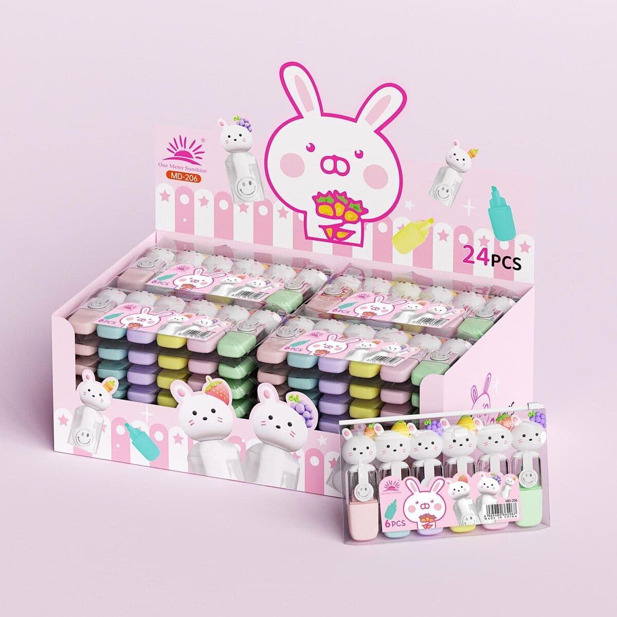 Новая мини-милая ручка в стиле Marvel 6 видов цветов костюм красивый и красивый рисунок, ключевые заметки, цветная ручка для...