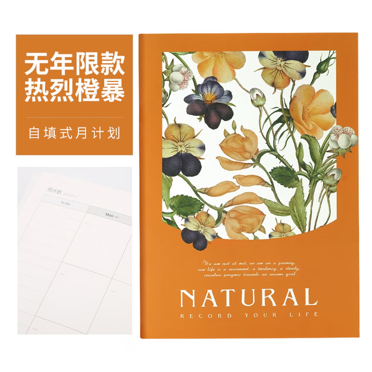 Распродажа 2026: Ежедневник-планер A4 «Маленький секретарь» 1+1, для самодисциплины, ежемесячного планирования, офисный...