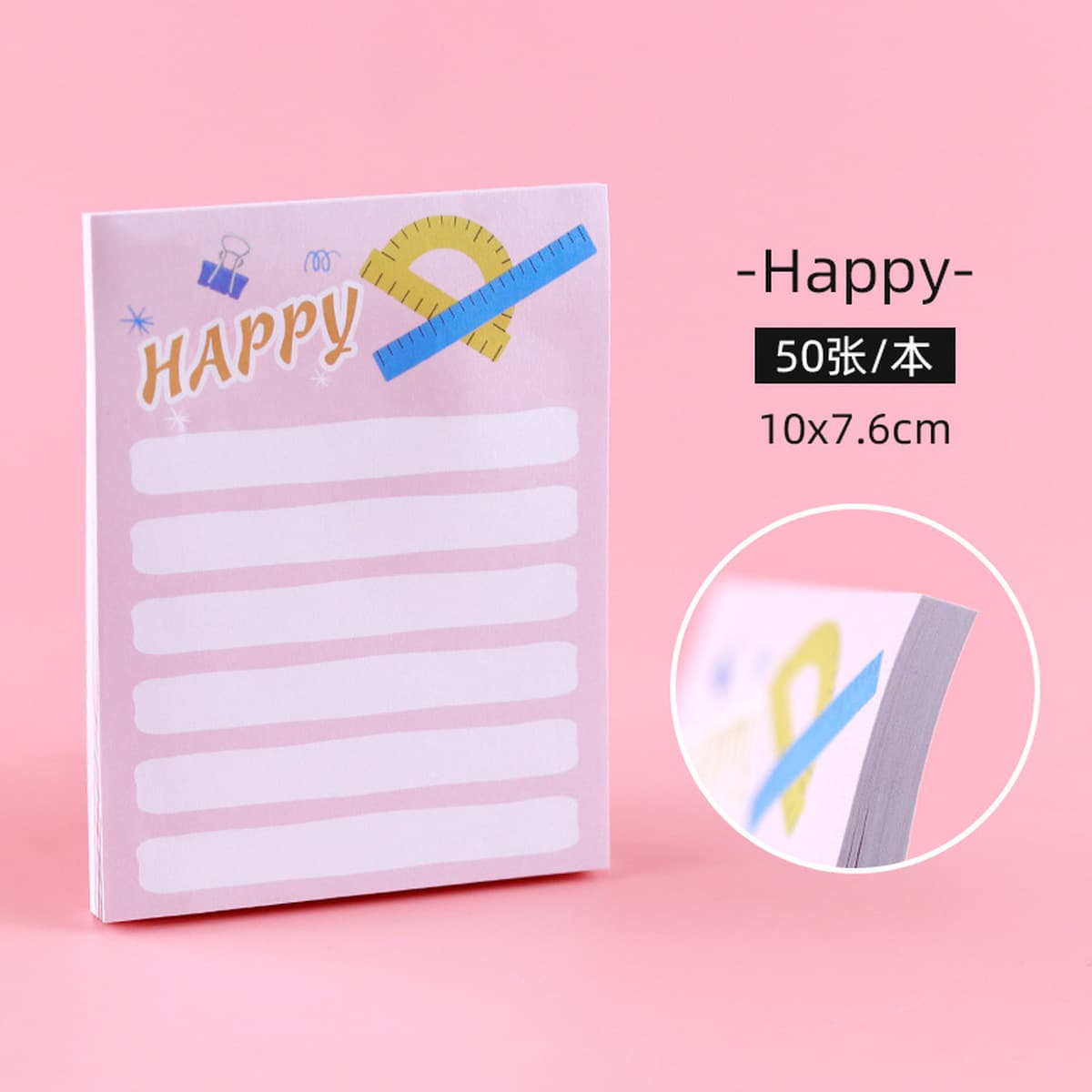 Трансграничный Творческий список Post-It Notes Заметки в виде сердца милой девушки Творческий мультфильм Слеза и паста...