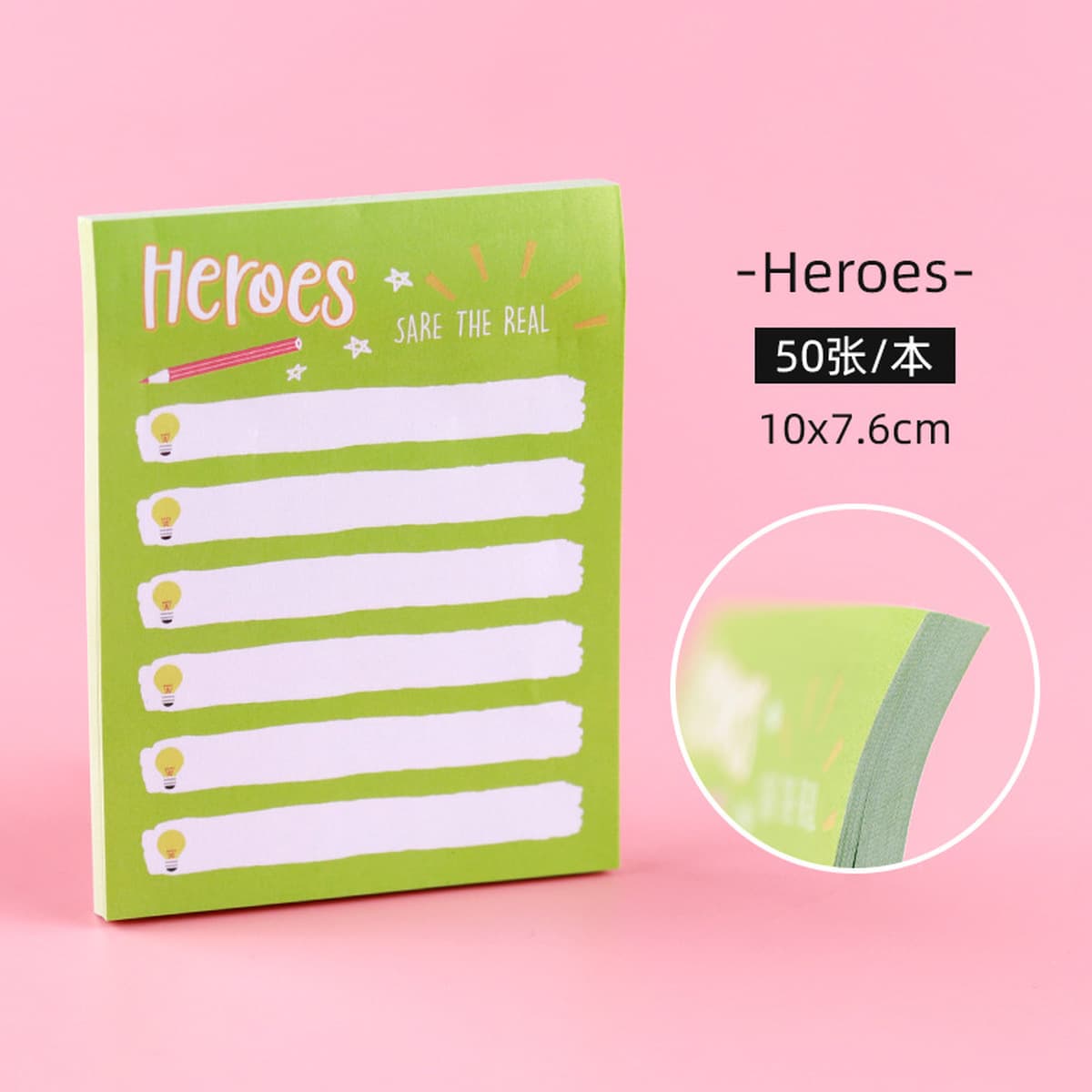 Трансграничный Творческий список Post-It Notes Заметки в виде сердца милой девушки Творческий мультфильм Слеза и паста...