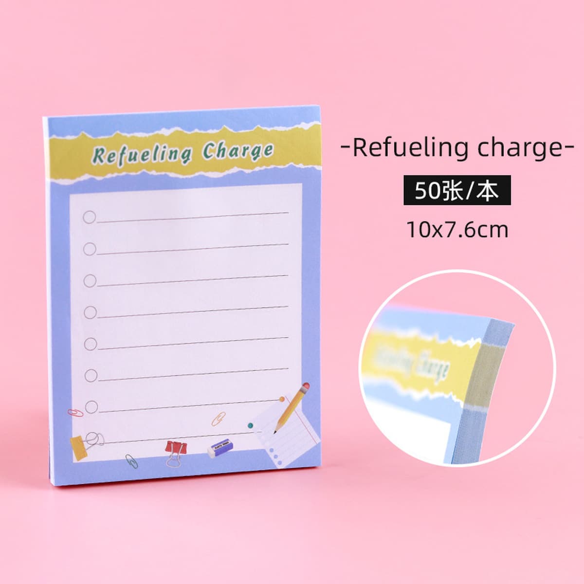 Трансграничный Творческий список Post-It Notes Заметки в виде сердца милой девушки Творческий мультфильм Слеза и паста...