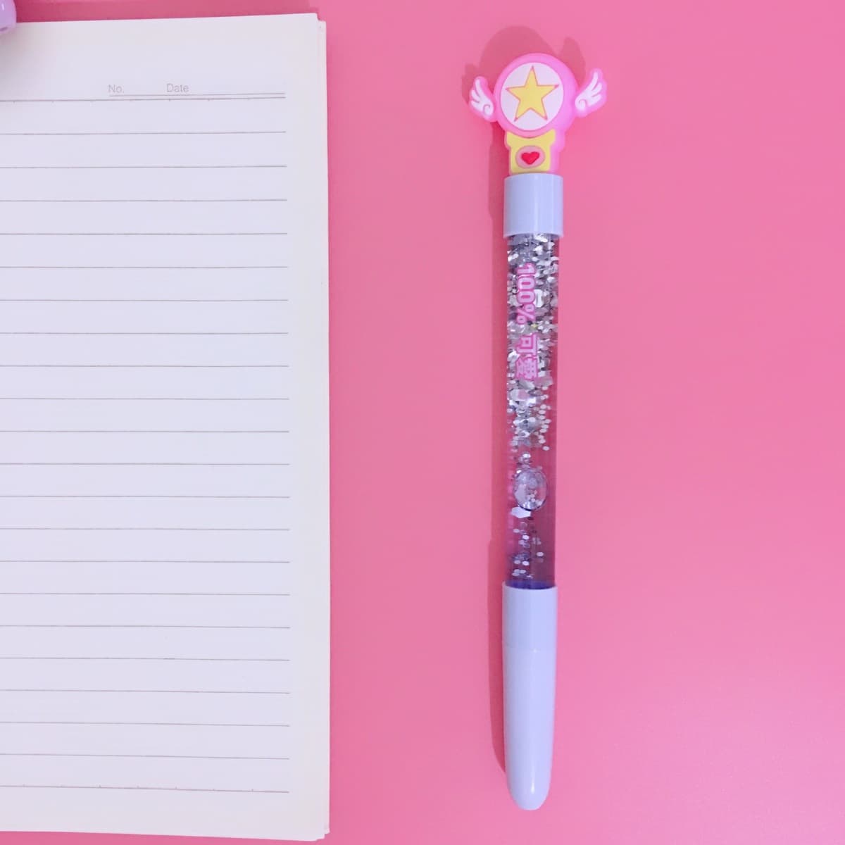 Творческий мультфильм гелевая ручка канцелярские принадлежности для студентов Милая супер милая девушка сердце зыбучие пески...